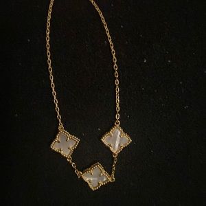 Adornia Mother of Pearl Station Bracelet NWOT